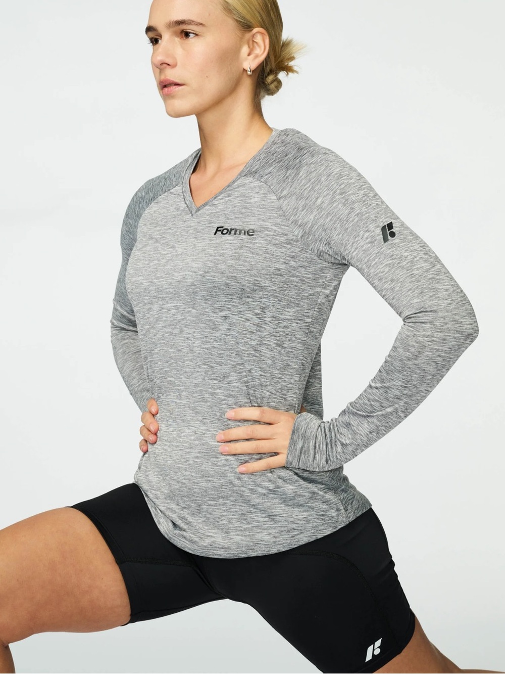Forme Revive Long Sleeve Gray Medium